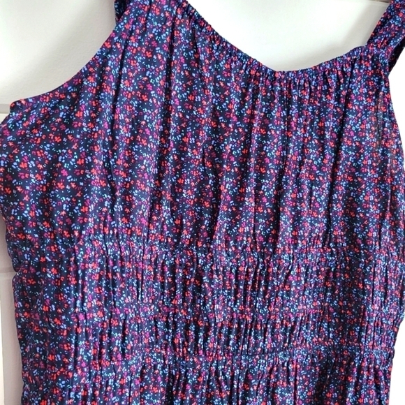 Maurice Floral Smoked Romper Size 2X - Picture 7 of 7